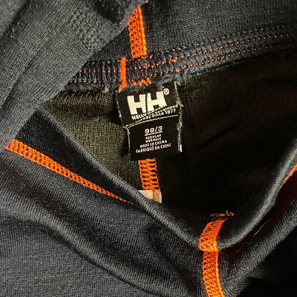 Helly Hansen Dark Blue Top with Orange Detail - Picture 3 of 5